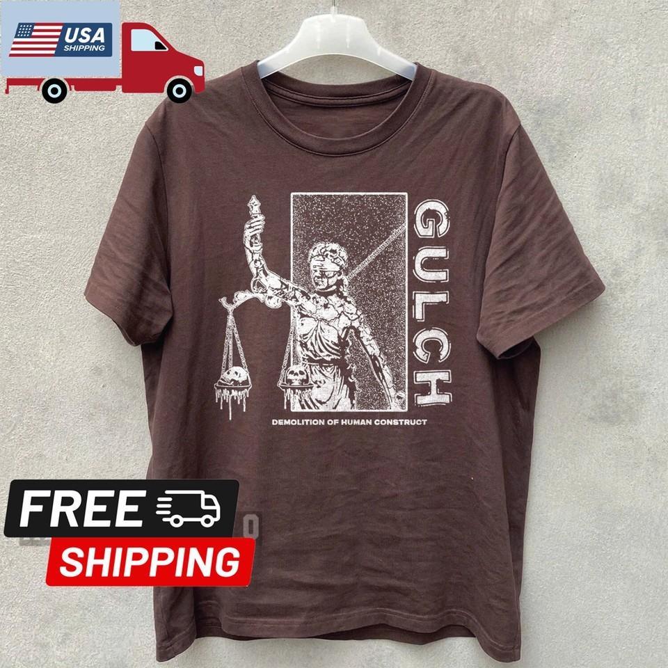 Gulch Band Retro Unisex Russet Tshirt Size S5XL Unisex T-Shirt L