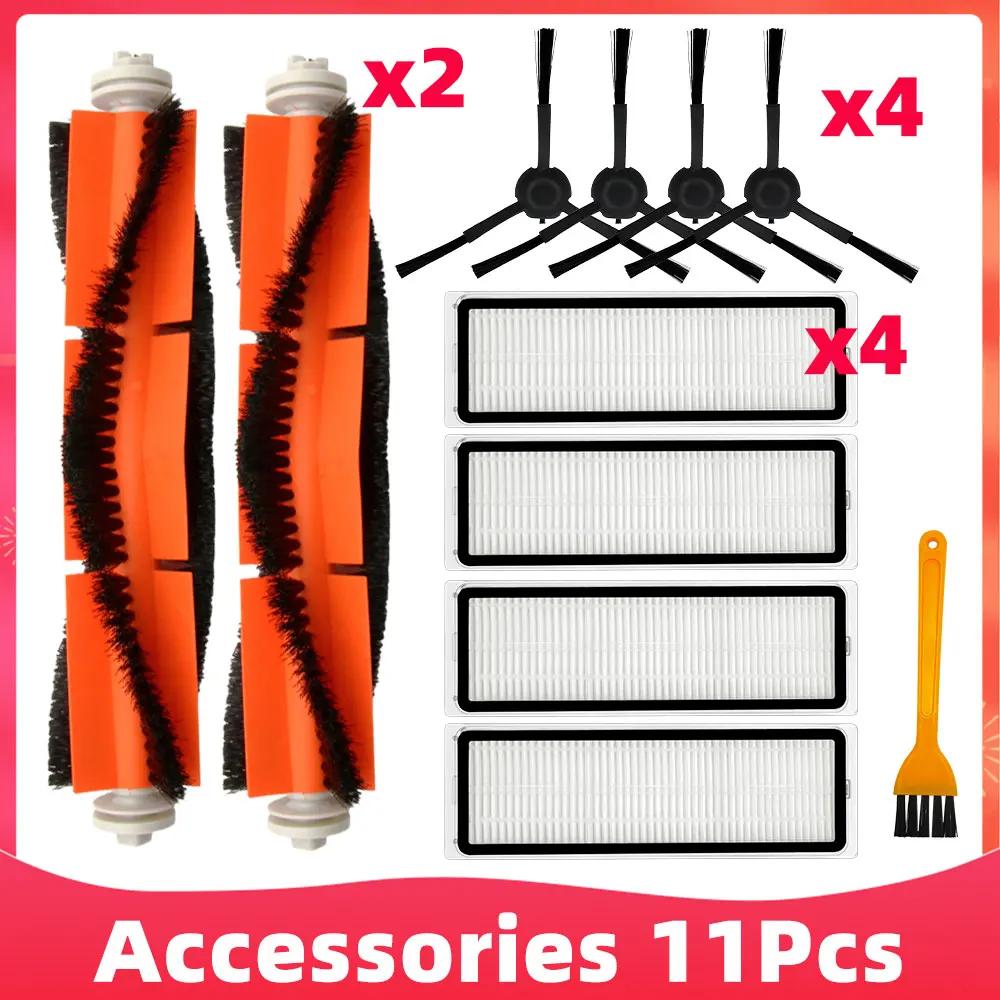For Xiaomi MiJia 1c/stytj01zhm T1 Dreame F9 Robot Vacuum Cleaner HEPA Filter Main Side Brush Mop Cloth Spare Part Accessories