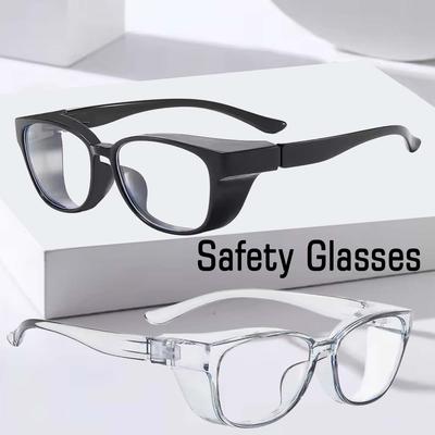 Safety Goggles Eye Glasses for Cycling Working Women Men Clear Eye Sand Prevention Anti-Splash Wind Dust Proof Eyewears