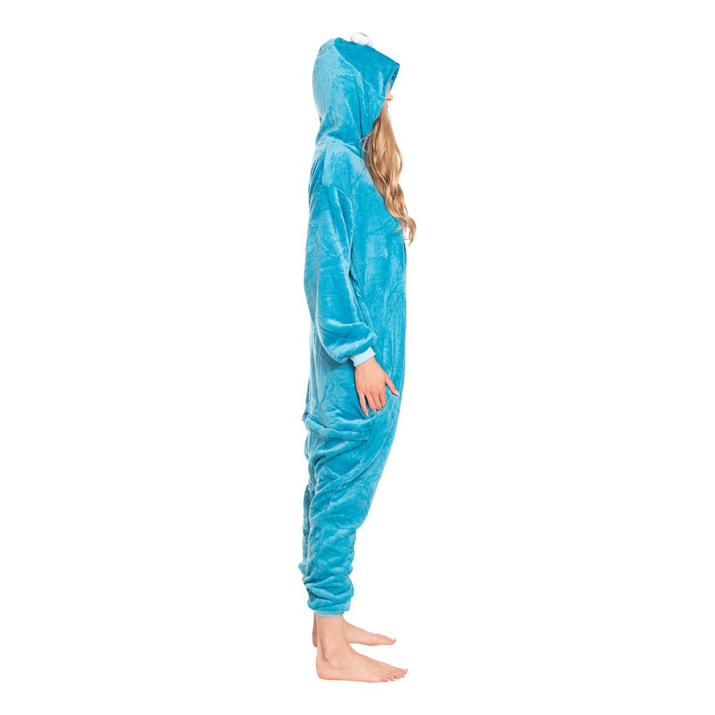 Piżama damska kostium kigurumi onesie strój ciasteczkowy potwór 145-155 s