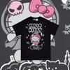 Print Unisex Y2K Casual Tee 2026 Summer Grim Reaper  Tshirt High Quality 100 Cotton Halloween