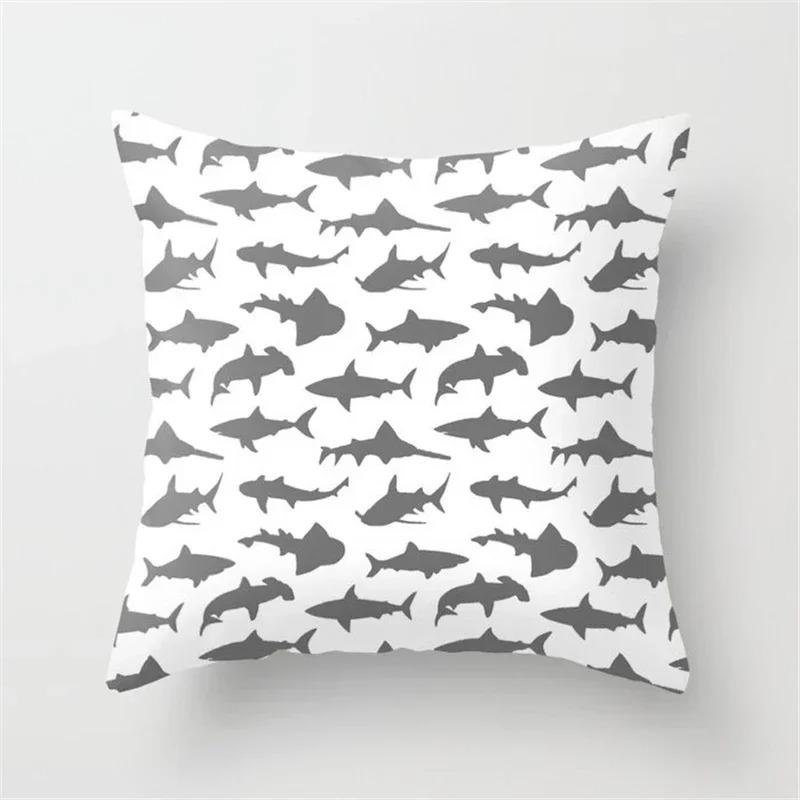 Nordische graue geometrische Kissenhülle moderne Mode Wohnzimmer Sofa Schlafzimmer Kissenbezug