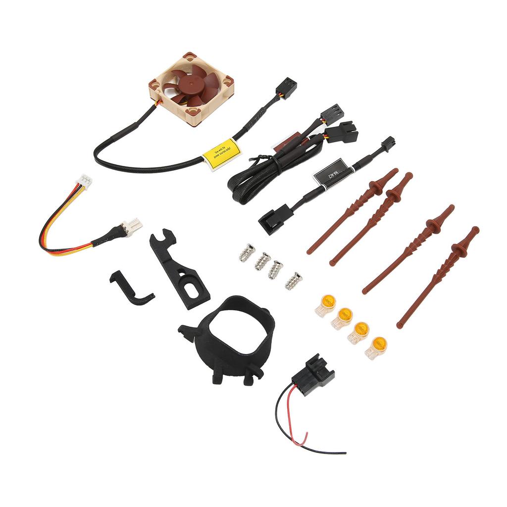 Game Console Cooling Fan Silent 3D Print Mount Kit Mini Brushless Radiator for SEGA Dreamcast DC