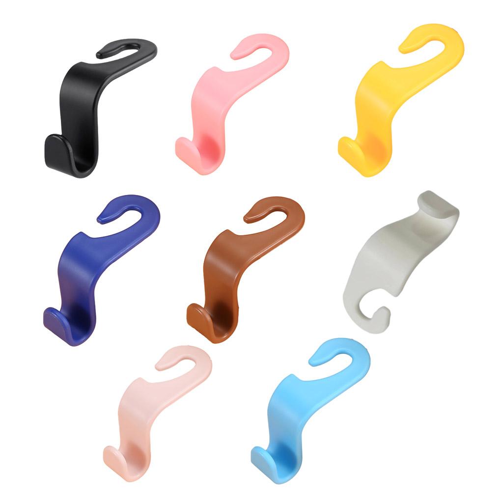 Auto Headrest Hook Hanging Odorless Heavy Duty Internal Mini ple Style Seat Back Handbag Hanger Bracket Rack