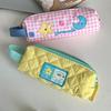 Canvas Pencil Case Star Moon Pattern Stationery Organizer New Pen Box  Gift