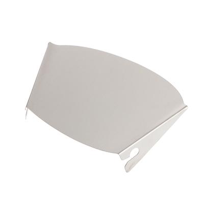 Stainless Steel Pouring Chute Shield For Mixers Universal Splash Guard Food Processor Attachment Safety Shield For Kitchen