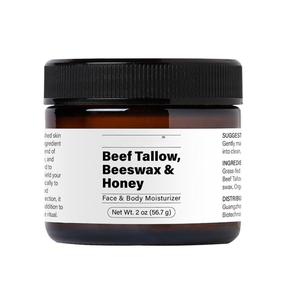 Brightening Beef Tallow Beeswax Gentle Skin Balm Skin Care Moisturizing Cream
