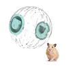 Hamster Toy Portable Ball for Small Animals Transparent Breathable Hamster Ball Walk Runner Ball Play Equipment (Green, Large: 20cm)