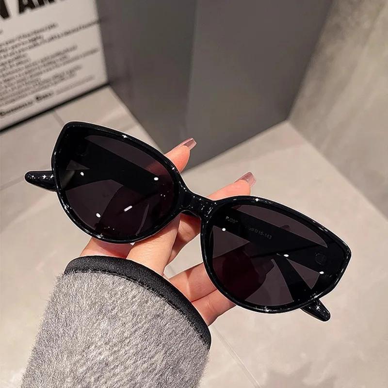 Outdoor Fashion Women'S Cat Eye Sunglasses Retro Gradient Lenses Oversized Sun Glasses Brand Designer Women'S Sun Glasses Uv400