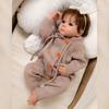 48cm Reborn Baby Girl Doll Bettie Lifelike Full Silicone Body Newborn Doll Can Take Bath Handmade 3D Painting Skin Rebirth Dolls for Kids Playmate Toy