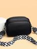 2026 New Style Women's Crossbody Bag - Soft Leather, Versatile Small Square Shoulder & Phone Bag