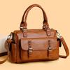 Casual handbag, new women's bag, fashionable one-shoulder oblique span bag, large-capacity retro mailman.