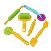3D Playdough Model Tool Clay Toys Playdough Set Clay Moulds 3D Plasticine Tools  Child