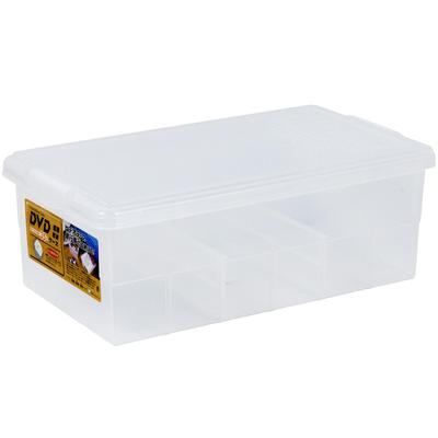 Sanko Plastic Video Book Case Largura x Profundidade x Altura Branco e 46,8 25,9 16,9 cm