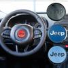 AMF6   ABS 6CM Car Steering Wheel Center Emblem Sticker Badge for Grand Cherokee Renegade Patriot Wrangler Wrangler 2019 2020