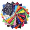 Hip Hop Women Bandana Scarf Girls Kids Punk Square Bandanas Headwear Fashion Bohemian Head Scarf Headbands Hair Accessories 2025