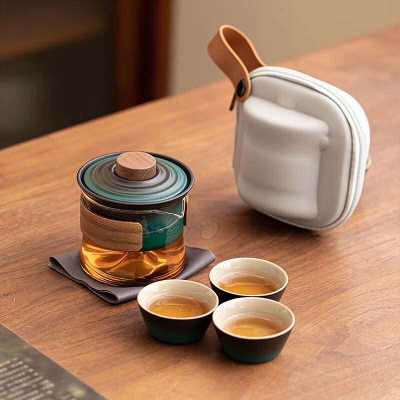 Portable Quick Cup Kung Fu Tea Set