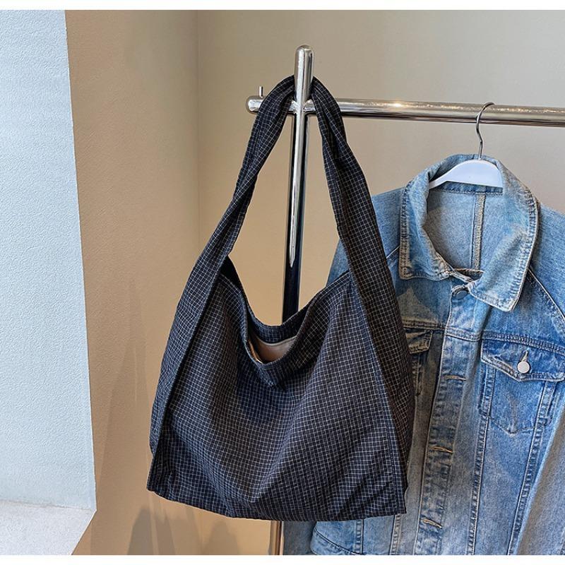 Large-capacity Tote Bag, Leisure Commuting Big Bag, Women's Summer New College Student Class Canvas Bag