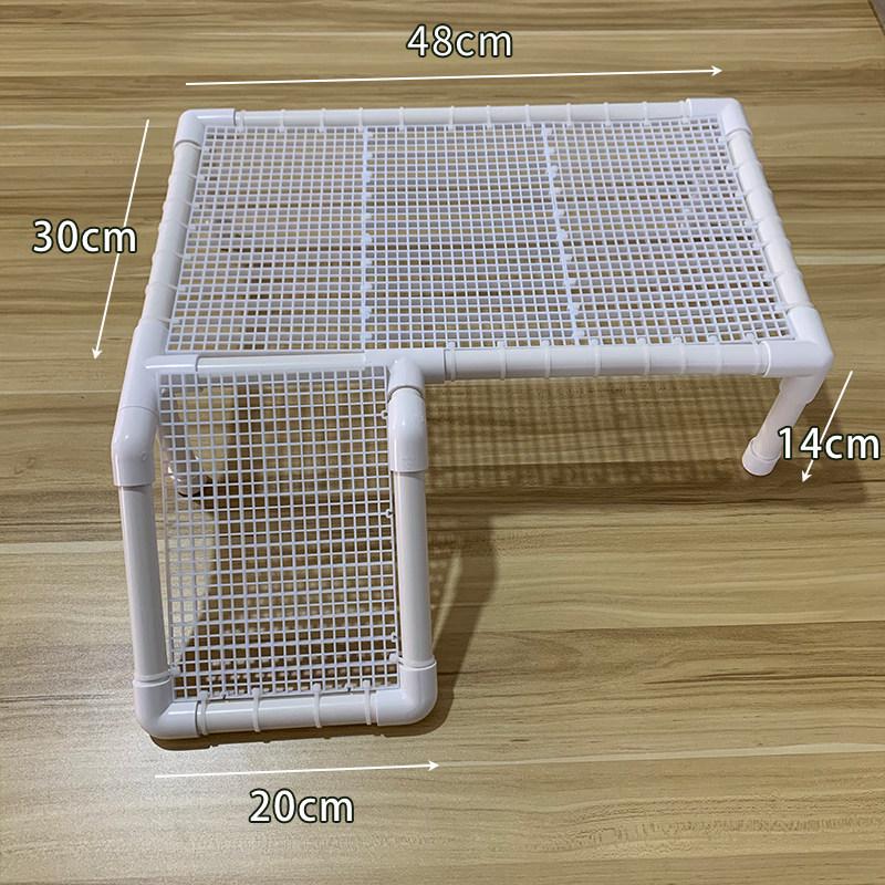 Turtle Sunbathing & Climbing Platform – Adjustable Handmade Floating Rest Area