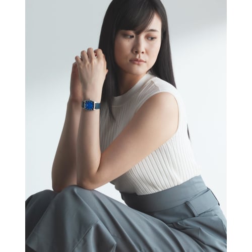 Tissot Stylist Watch, Officially Imported, T1599091604300, Blue Gradient Dial