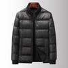 Men's New Style Winter Goose Down Jacket with Detachable Liner – Thick, Warm, and Business Casual.