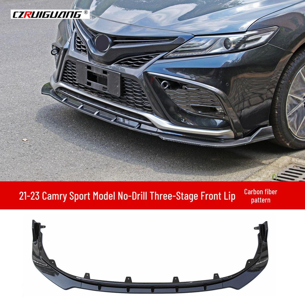 21-23 Toyota Camry Modified Body Kit: Front/Rear Bumper Spoilers, Lip, and Side Skirts