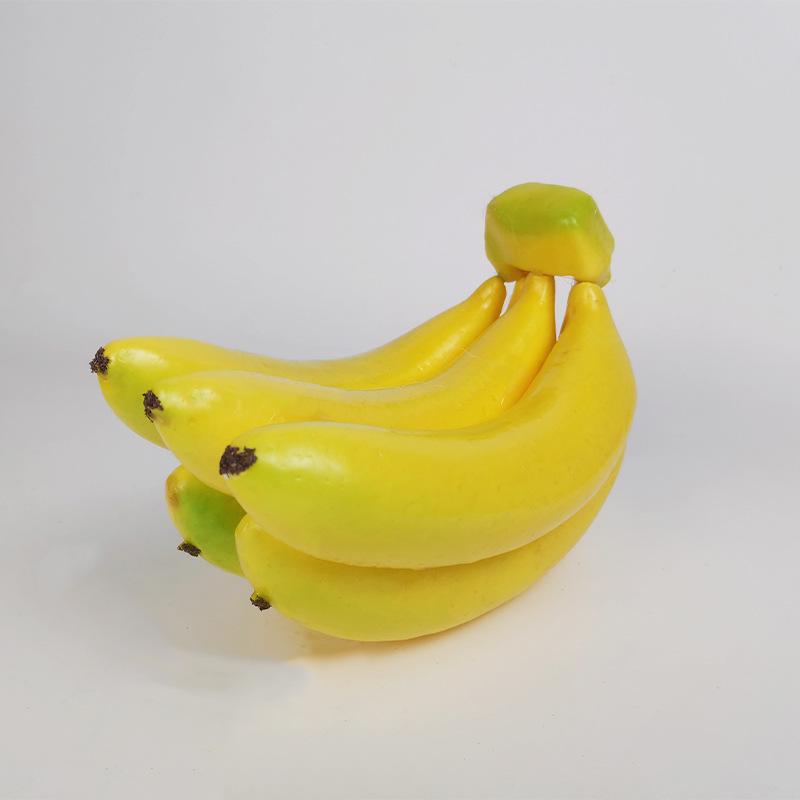 Schaumstoff Obst- und Gemüse-Modell Ornamente: Dekorative Requisiten: Banane, Apfel, Orange