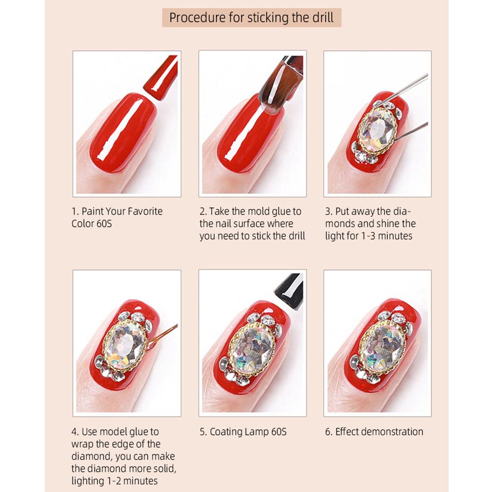 15ML Natural Nails Gel Builder Paper Tray Extension Gel Nail UV Stick Drill Gel French Clear Natural Reinforce Fibre Gel Varnish