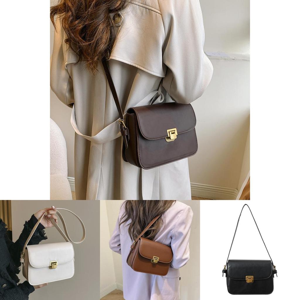 Chic Street Style Pu Leather Shoulder Bag For Women 2024 Fashion Forward Crossbody Purse