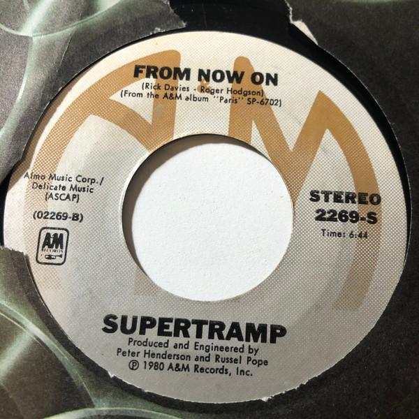 

7inch Record SUPERTRAMP - Dreamer 2269S A&M Records 1980 US Rock Used