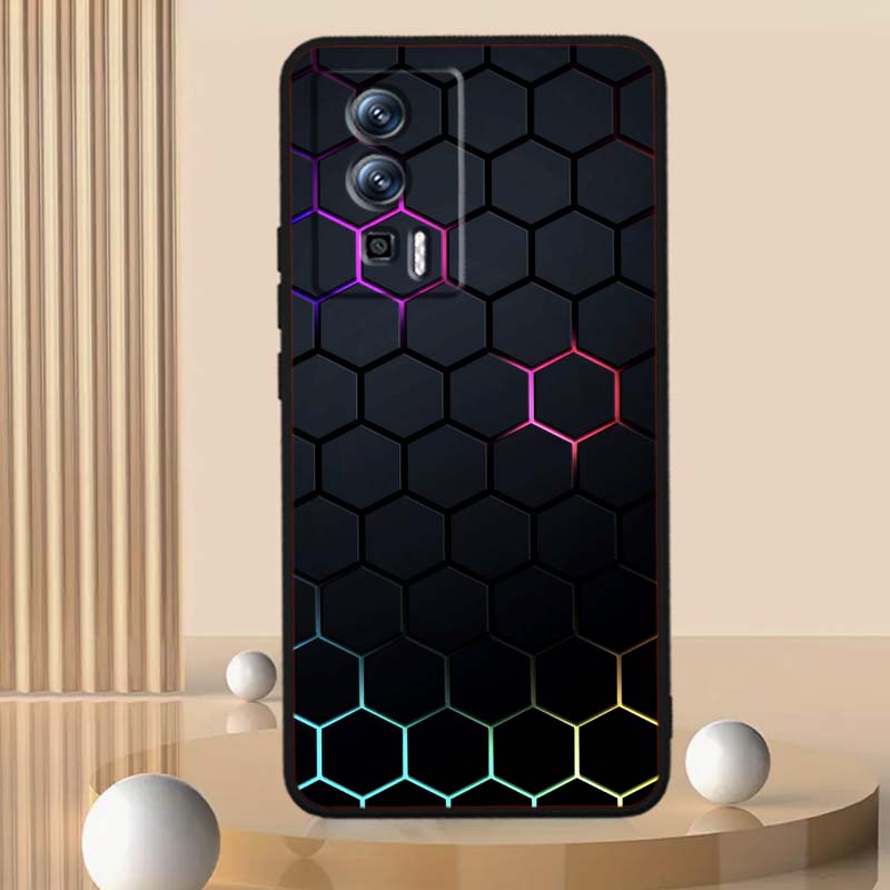 Creative metal style pattern For Xiaomi Redmi 12 13C 12C 13 10C 9T A2 9A 9C 7A Note 10S 8T 10 9 8 Pro 4G 5G Black Phone Case