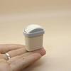 1Pcs Mini Flip Cover Trash Can Dustbin Miniature Toy Model Scene Doll House Accessories Simulation Mini Waste Bin