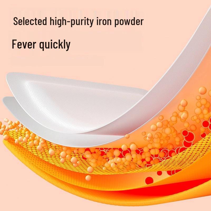 Selbsterwärmende Einlegesohlen für Damen - Warme Fußaufkleber, kein Aufladen erforderlich