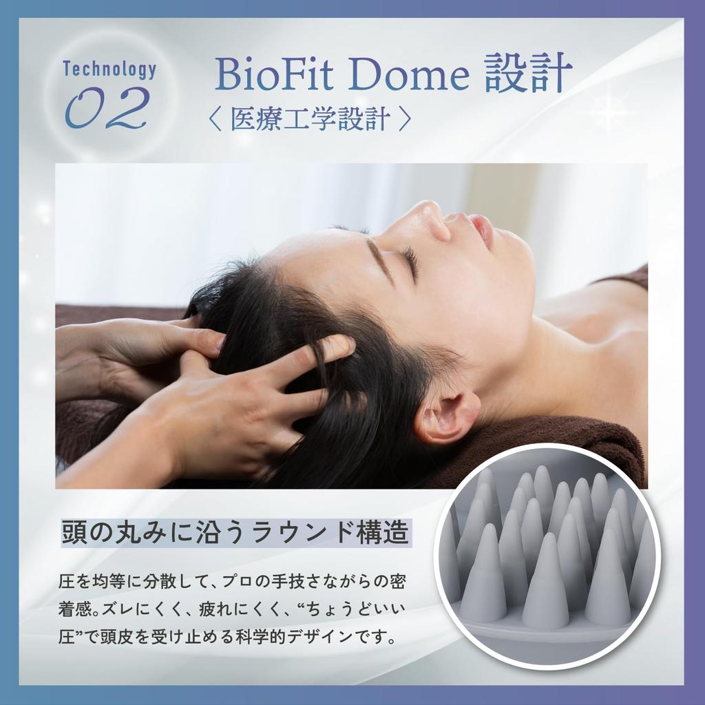Kyogoku Scalp Sync 4D Electric Head Spa Brush Head Spa Massage Brush for Home Care Salon Exclusive Product Supervised by a Hairdresser - - -
