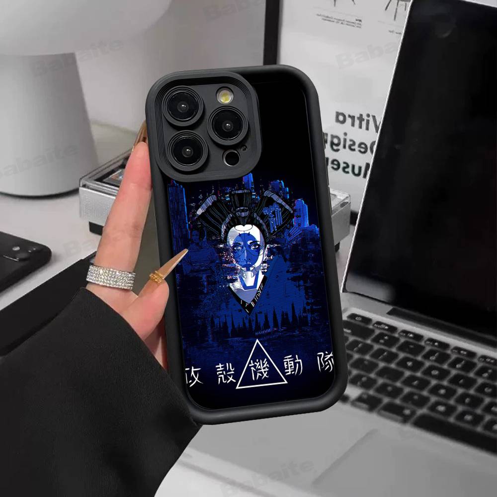 Phone Case Anime G-ghost In The S-shell for Samsung S26 S25 S24 S23 S22 S21 S20 F06 M16 Note 20 FE Ultra Soft Silicone TPU Cover