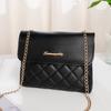 Autumn New Fashion Casual Small Fresh Shoulder Bag Diamond Messenger Bag Fashion Small Square Bag