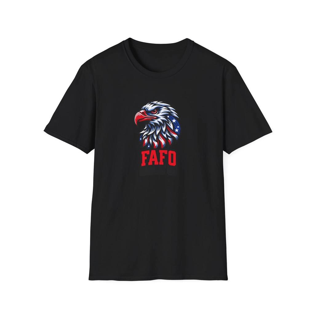FAFO Patriotic Eagle Graphic T-Shirt, Unisex Tee, Gift for, USA, America