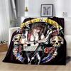 Guns N Roses Hard  Rock Band Blanket,Soft Throw Blanket for Home Bedroom Bed Sofa Picnic Travel Office Rest Cover Blanket Kids