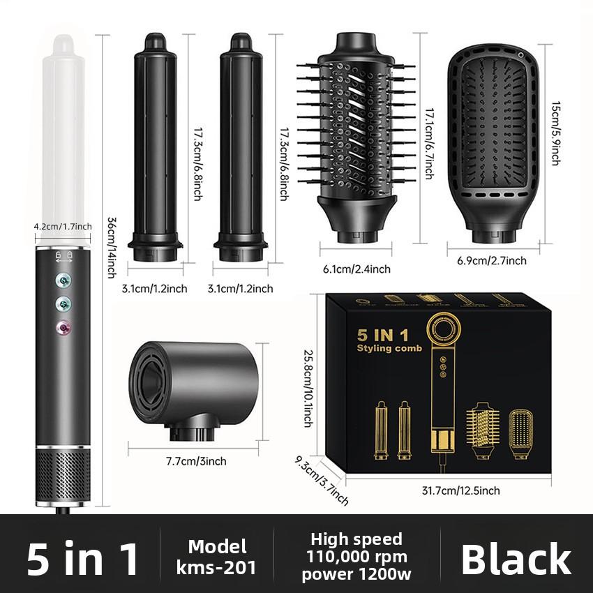 Five In One High-speed Hair Dryer and Straightener