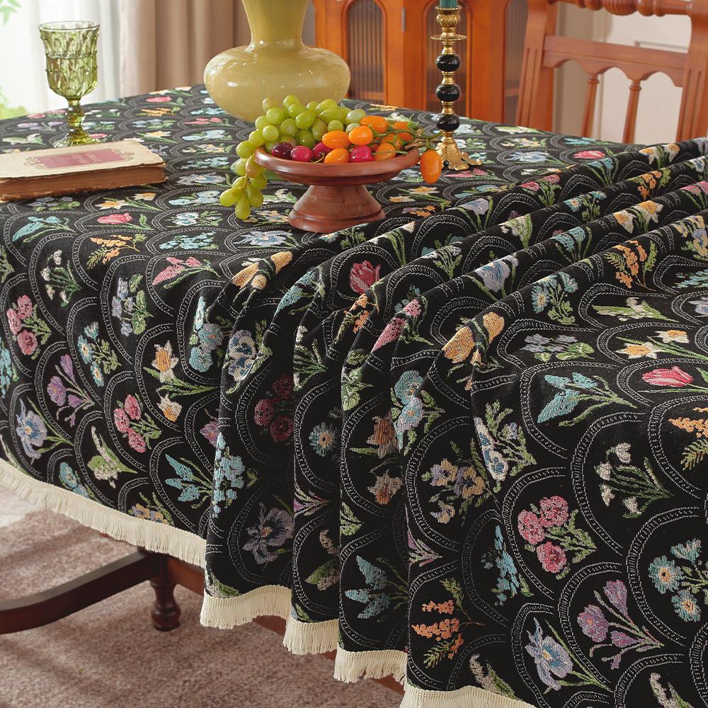 Special For Tablecloths Nordic High-End Dining Tables Household Imitation Cotton And Linen Tablecloth Row Beard Restaurant