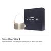 Coach Swinger Fabric With Leather Shoulder Bag, Pochette, Shoulder Bag, Crossbody Bag, Handbag Medium Women's C0721-B4SHG
