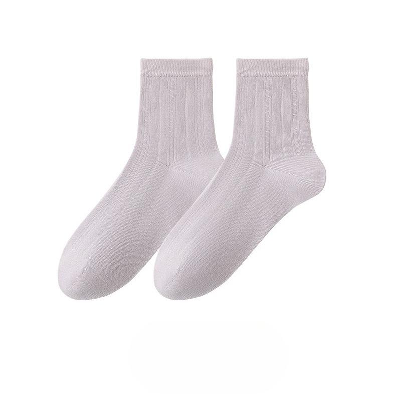 Female Spring and Summer Thin Boneless Deodorant Breathable In The Long Tube Pile Socks