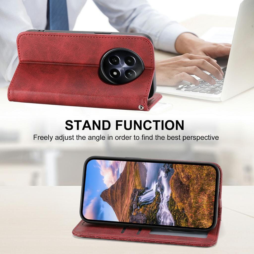 For Realme 12 5G/12x 5G Case Rhombus Imprinted Leather Cell Phone Cases Wholesale