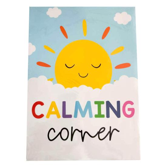 12 Pcs/Set Calming Corner Classroom Posters Feelings Wheel Chart Emotions Poster Mental Health Wall Decorations Calm Down Corner Supplies for