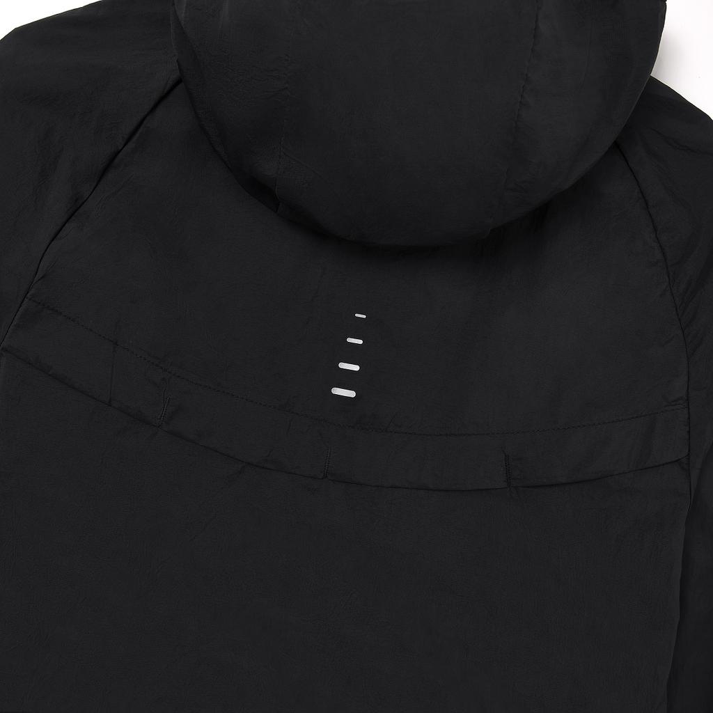 Nike Solid Color Hooded Long Sleeve Zip Jacket Men Jackets Black HV4549010