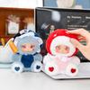 14cm Mushroom Girl Vinyl Plush Toys Cute Fungi Fairy Stuffed Doll Soft Kawaii Forest Toy for Kids Creative Gifts Bag Pendant
