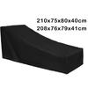 Foldable Cover Waterproof Outdoor Garden Lounger Deck Chair Protector