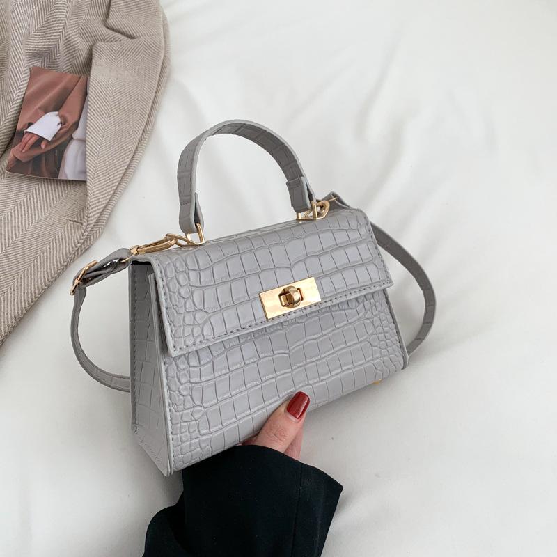 

Summer new bag women s fashion simple shoulder bag casual trend small square bag messenger bag women s bag серый