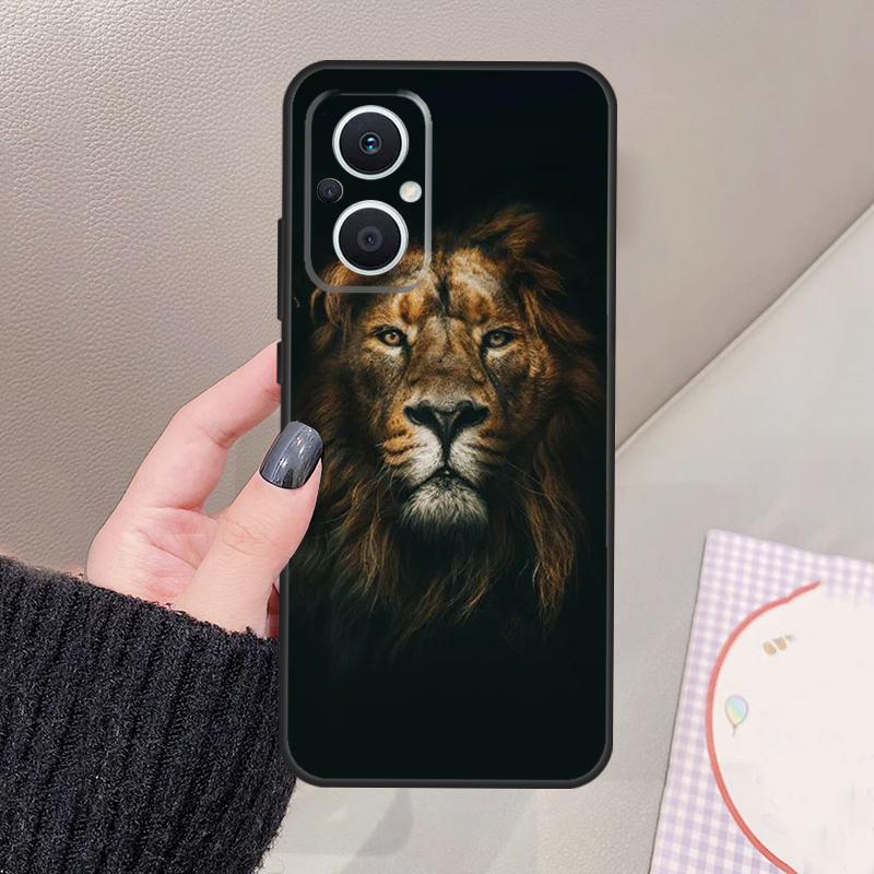 Lions Funda For OPPO Reno 12 14 13 11 10 Pro 11F 12F 13F 14F 7 8 Lite OPPO Find X6 X5 X8 X9 Pro Case