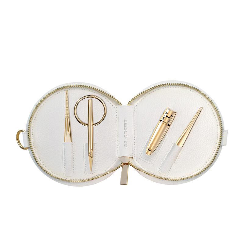 Seesoo 24K Luxury Gold 4-Piece Nail Care Set